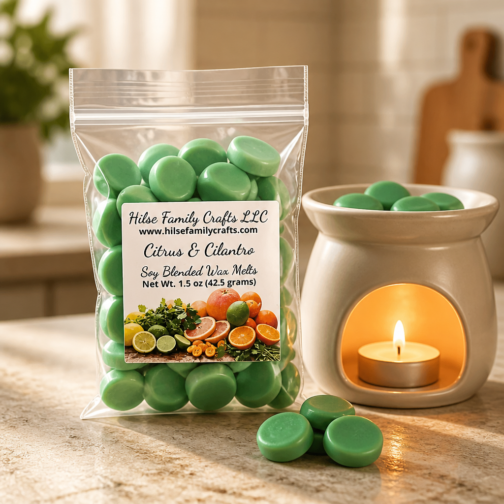 Citrus & Cilantro Wax Melts