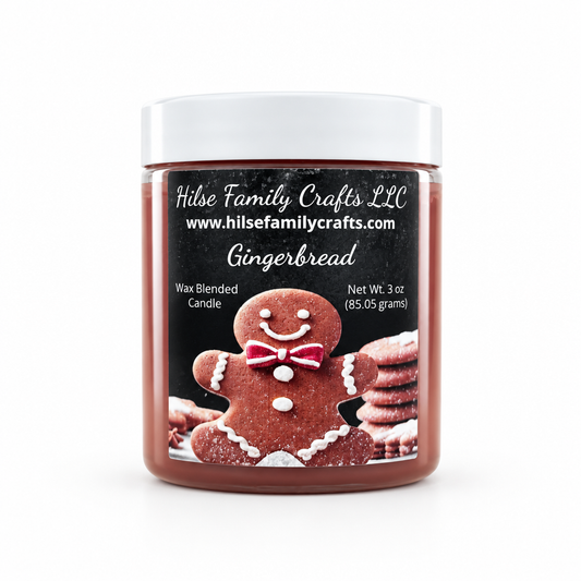 Gingerbread Container Candle