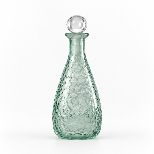 Seafoam Green Teardrop Glass Reed Diffuser