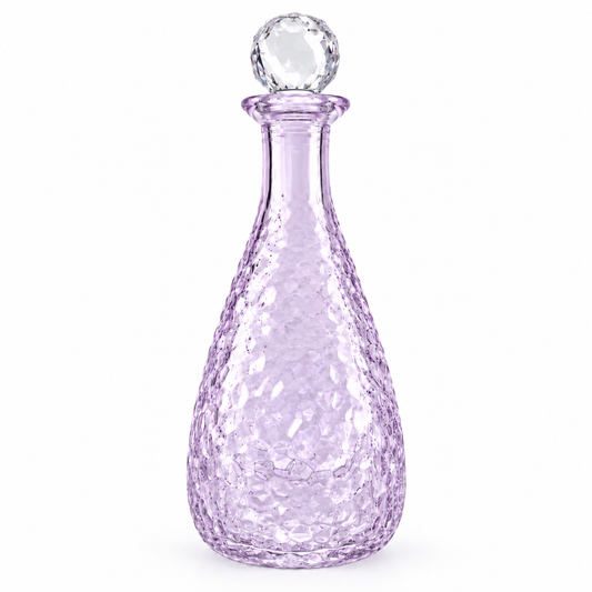 Lavender Teardrop Glass Reed Diffuser Set
