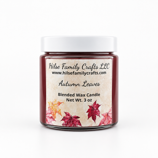 Autumn Leaves Container Candle