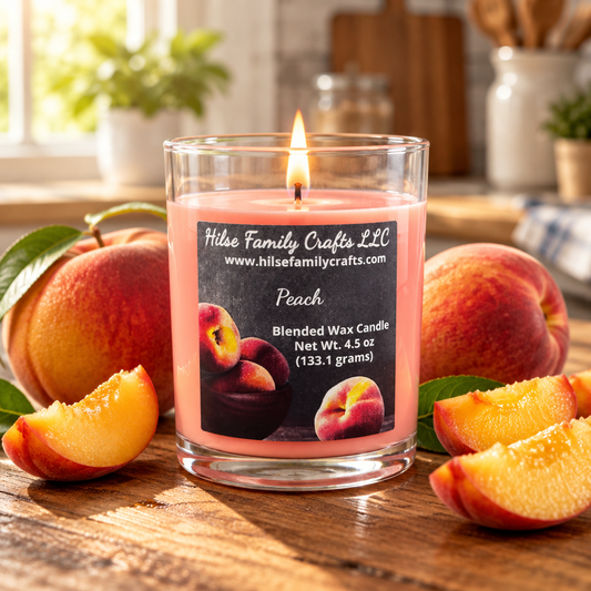 Peach Strong Container Candle