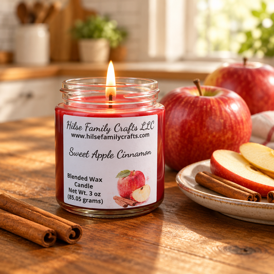 Sweet Apple Cinnamon Container Candle