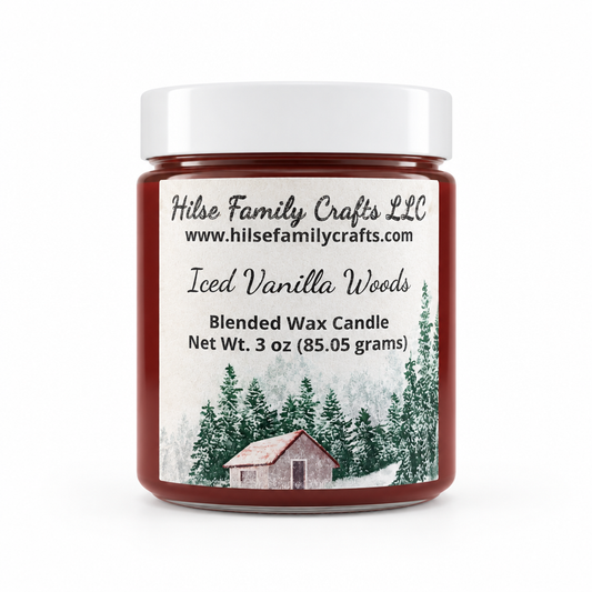 Iced Vanilla Woods Container Candle