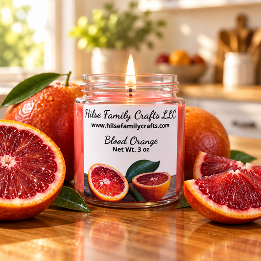 Blood Orange Container Candle