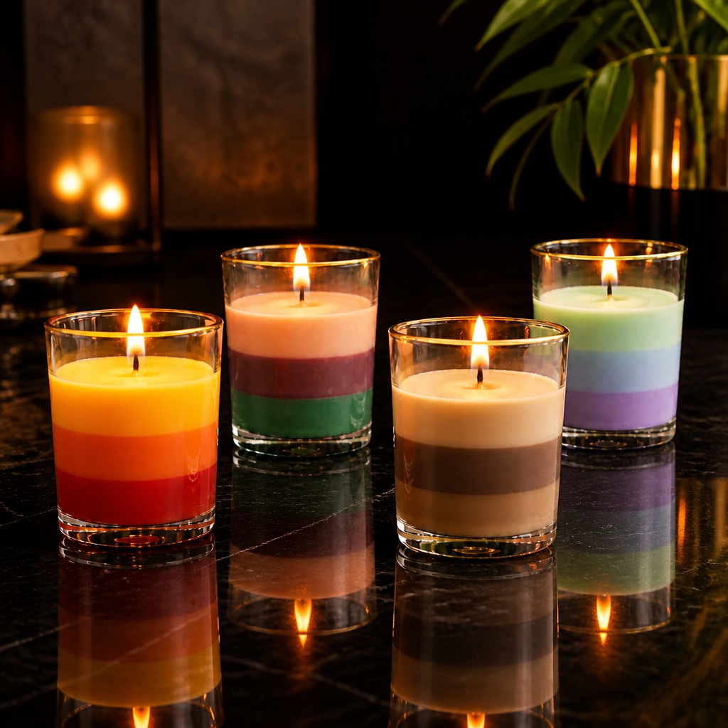 3 Layer Candles
