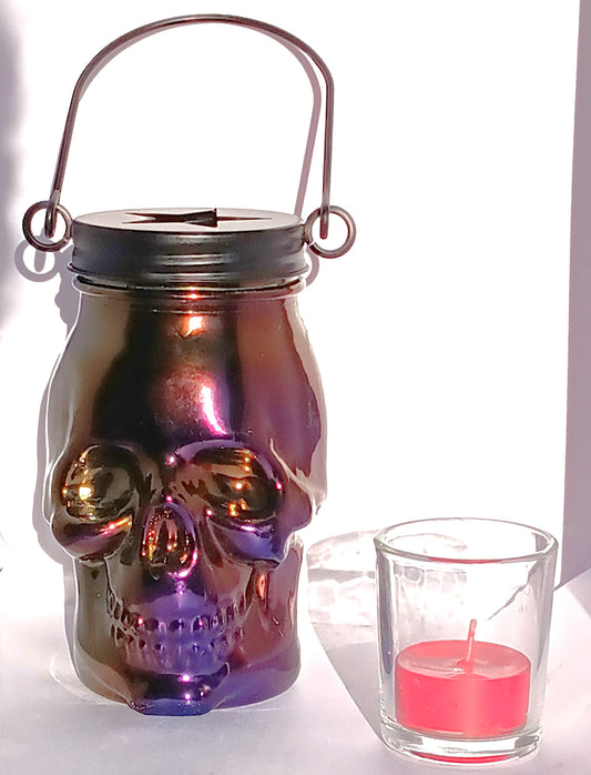 Skull Lantern Gold