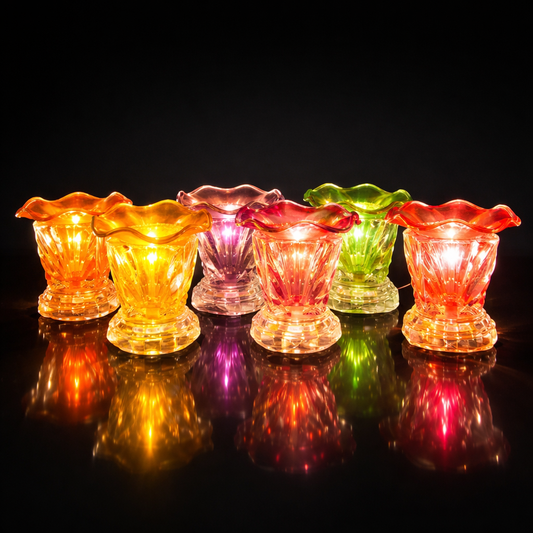 Art Deco Glass Warmer