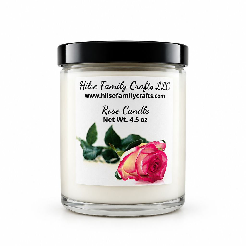 Rose Container Candle