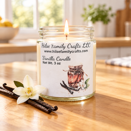 Vanilla Strong Container Candle