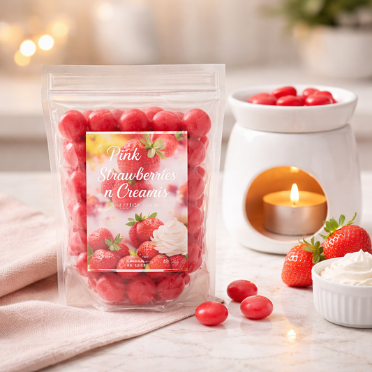 Strawberries and Cream Wax Melts
