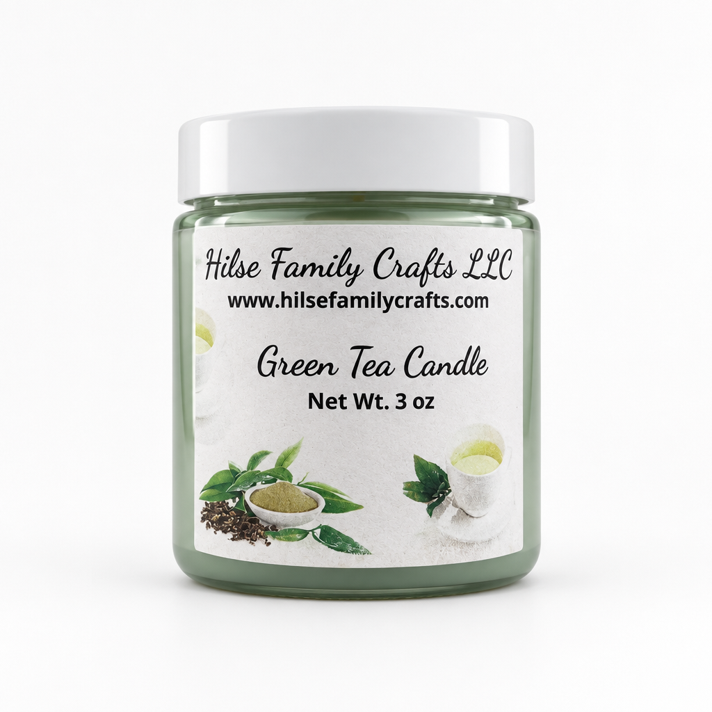 Green Tea Container Candle