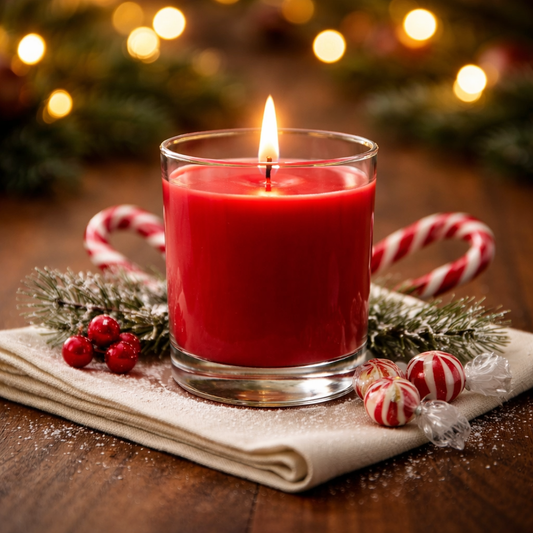 Candy Cane Votive