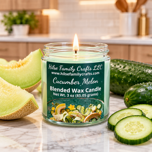 Cucumber Melon Container Candle