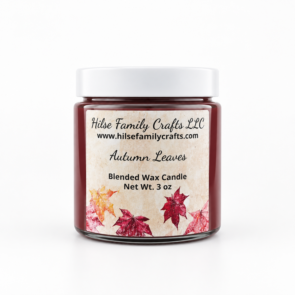 Autumn Leaves Container Candle