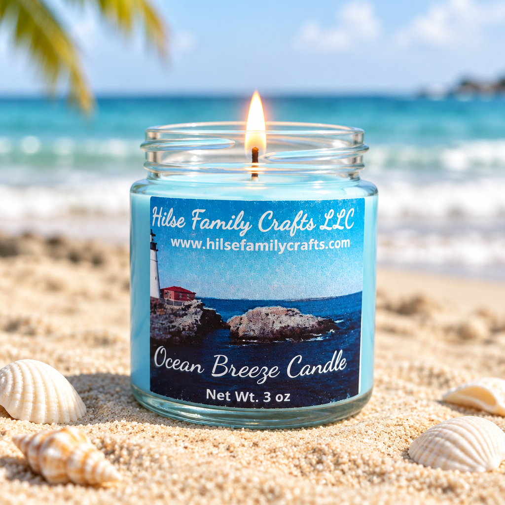 Ocean Breeze Container Candle