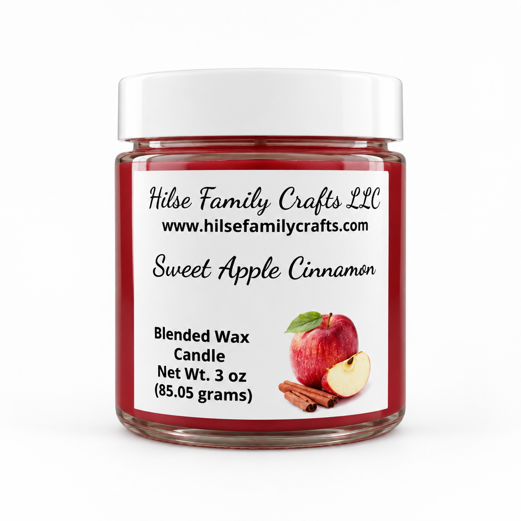 Sweet Apple Cinnamon Container Candle