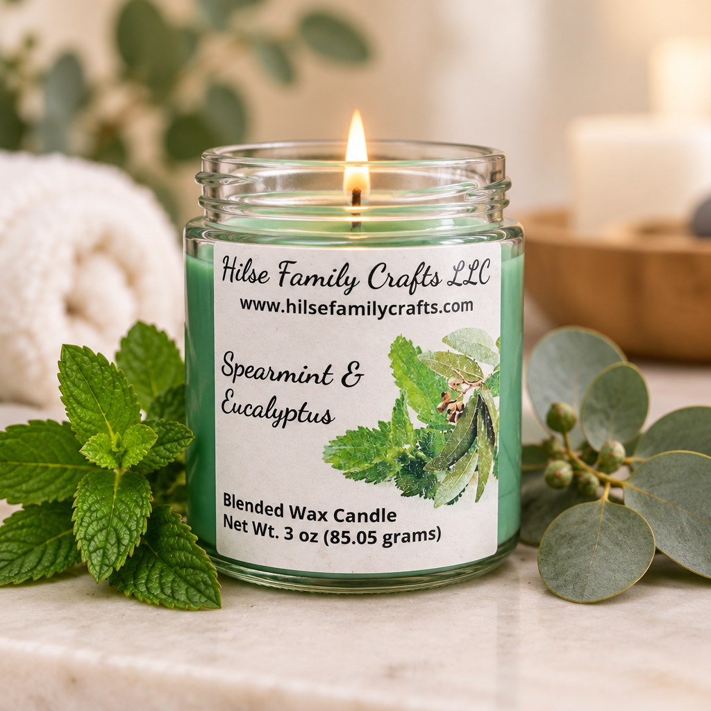 Spearmint & Eucalyptus Container Candle