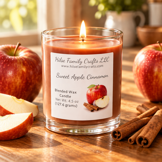 Sweet Apple Cinnamon Container Candle