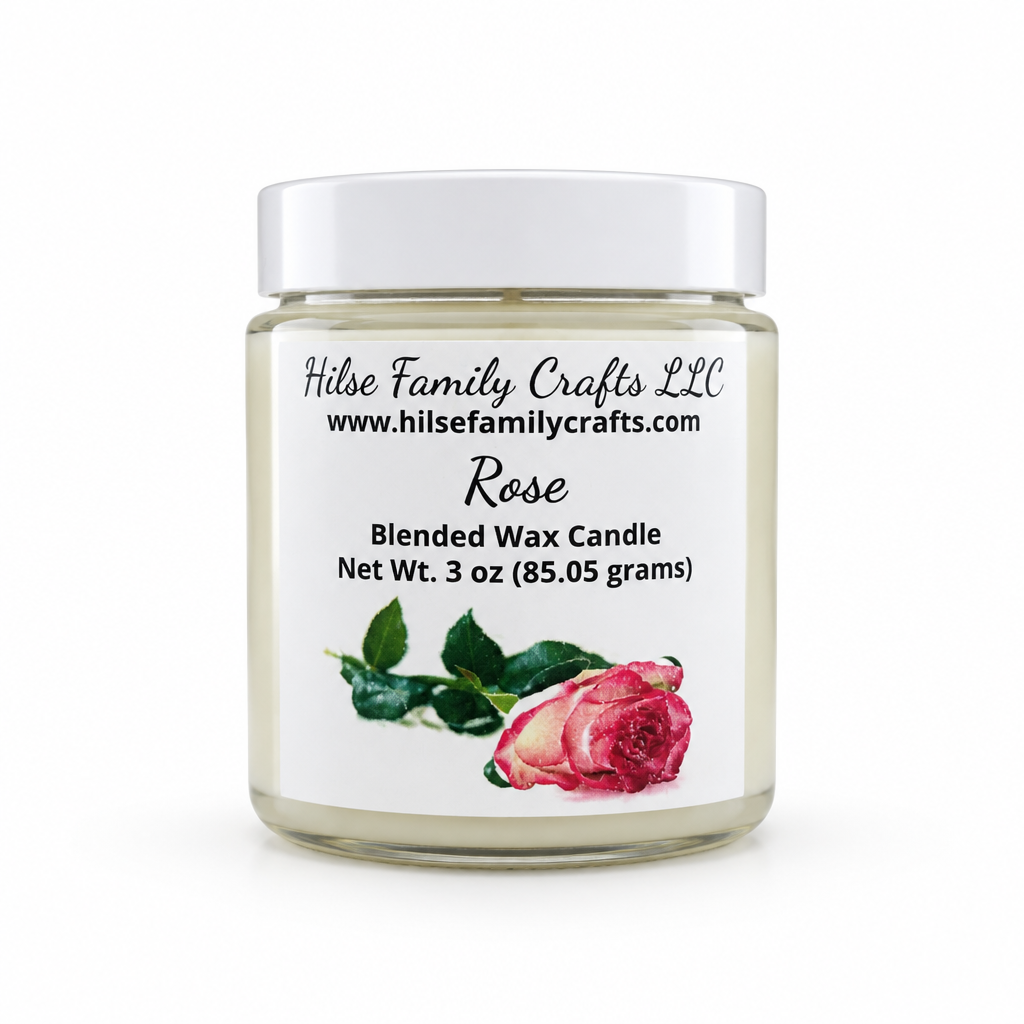 Rose Container Candle