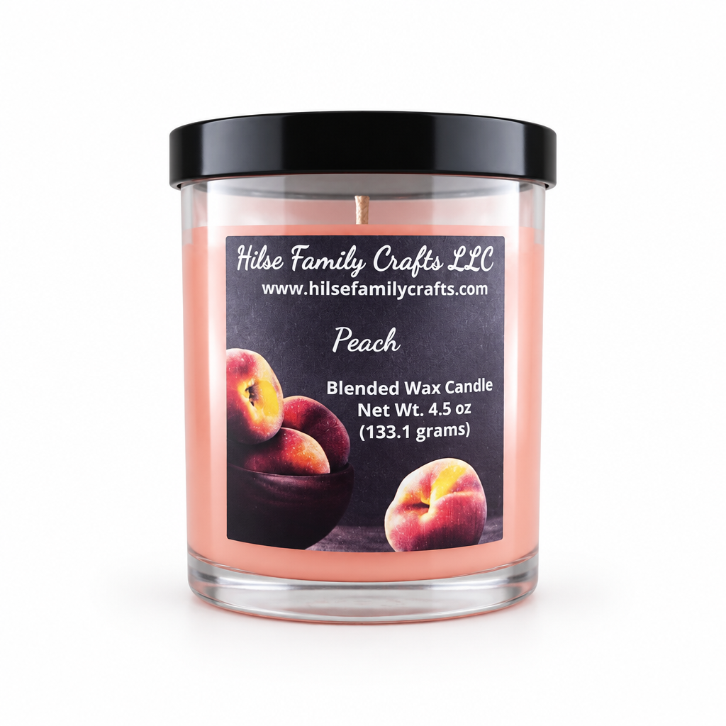 Peach Strong Container Candle