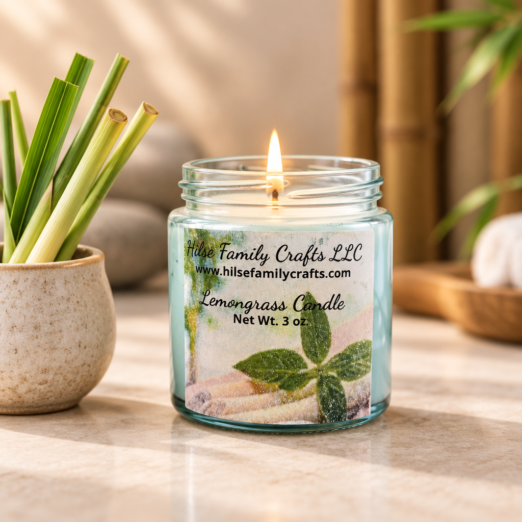 Lemongrass Container Candle