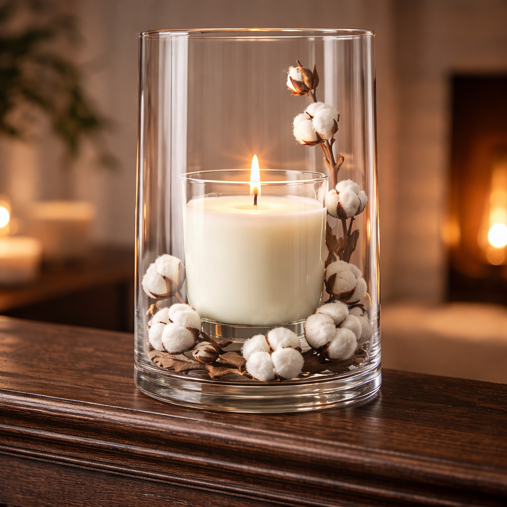 Clean Cotton Votive