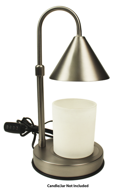 Electric Warmer Lamp Silver